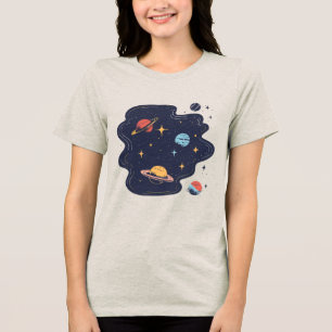 Camiseta Triblenda Desviación cósmica