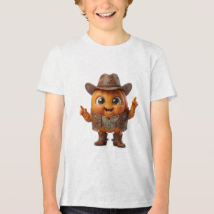 Camiseta Triblenda Detective Calabaza Acuarela Misterio Divertido Hal