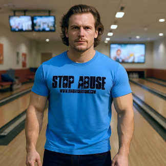 Camiseta Triblenda Detener el abuso