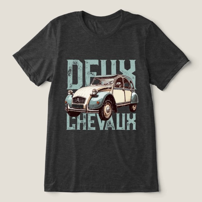 Camiseta Triblenda Deux Chevaux (Diseño delantero )