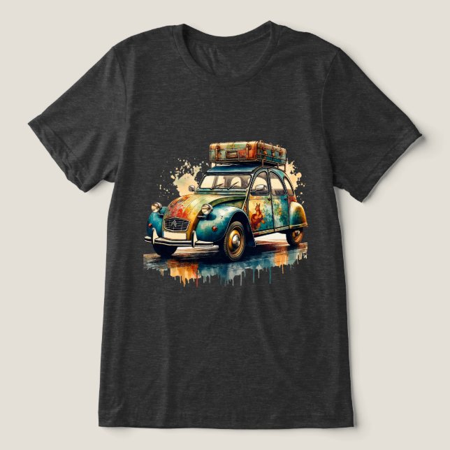 Camiseta Triblenda Deux Chevaux (Diseño delantero )