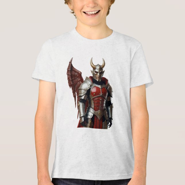 Camiseta Triblenda Devil Angel Conquistador (Anverso)