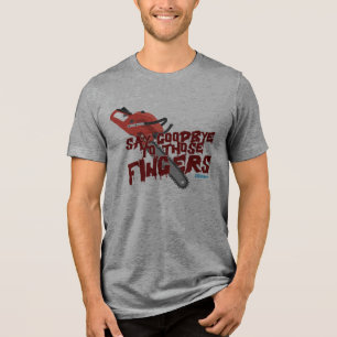 Camiseta Triblenda Di adiós a esos dedos - Motosierra