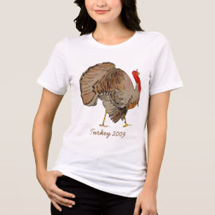 Camiseta Triblenda Día de Acción de Gracias de TURQUÍA año actual