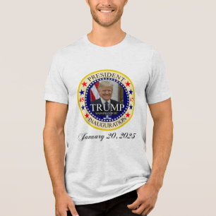 Camiseta Triblenda Día de la Inauguración del Presidente Donald Trump