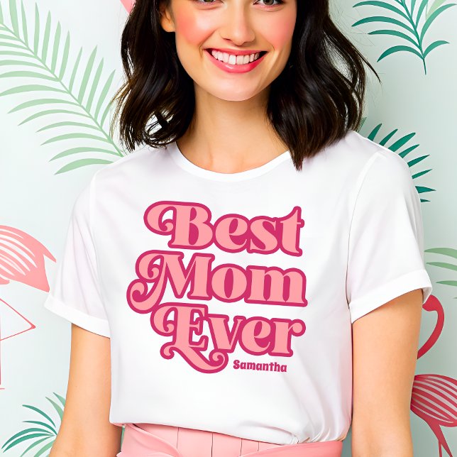 Camiseta Triblenda Día de la Madre personalizado de la mejor mamá de  (Subido por el creador)