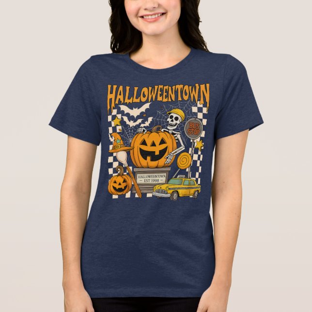 Camiseta Triblenda Día de las Brujas (Anverso)