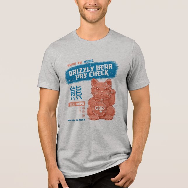 CAMISETA TRIBLENDA DÍA DE PAGO (Anverso)