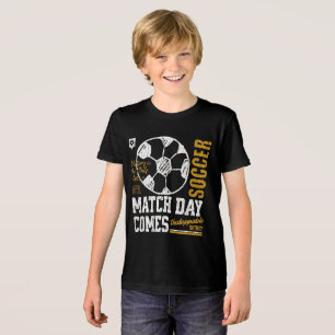 Camiseta Triblenda Día de Partido de Fútbol Llega Motivación de Fútbo