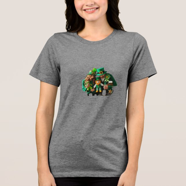 CAMISETA TRIBLENDA DÍA DE SAN PATRICK (Anverso)
