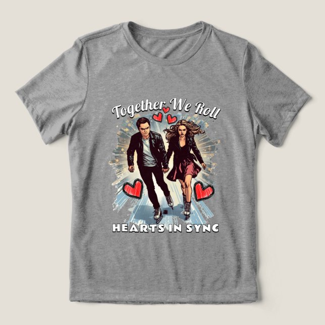 Camiseta Triblenda Día de San Valentín (Diseño delantero )