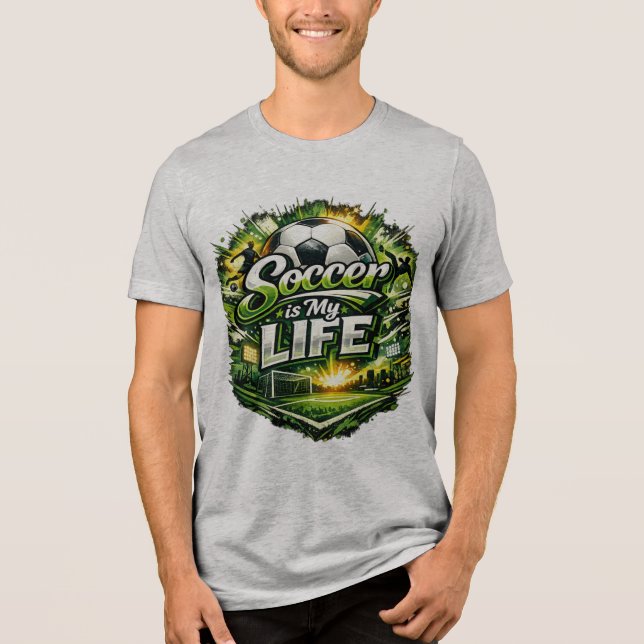Camiseta Triblenda Día del fútbol (Anverso)
