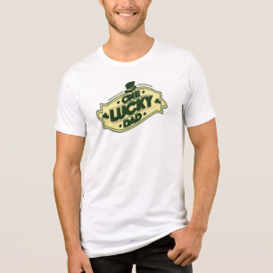 Camiseta Triblenda Día del Padre Afortunado de Papá Noel