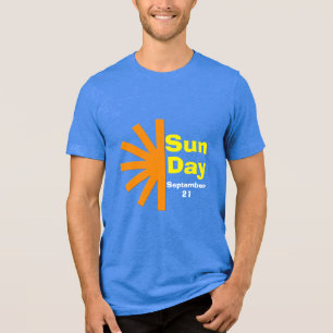 Camiseta Triblenda Día Del Sol Para La Energía Solar