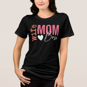 Camiseta Triblenda Dia divertida de la madre