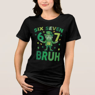 Camiseta Triblenda Día divertido de San Patricio 2026 – Six Seven 67