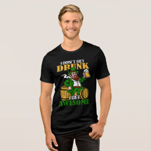 Camiseta Triblenda Día divertido de San Patricio para hombres