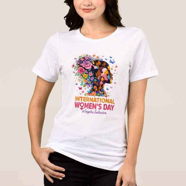 Camiseta Triblenda Día Internacional de la Mujer (Anverso)