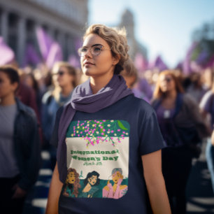 Camiseta Triblenda Día Internacional de la Mujer 8 de marzo: Mujeres 