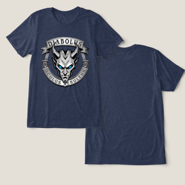 Camiseta Triblenda Diablo (Diseño Anverso y Reverso)