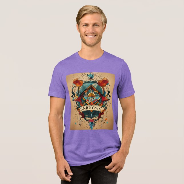 Camiseta Triblenda Dibujo (Anverso Completa)