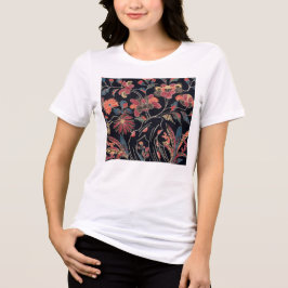 Camiseta Triblenda Dibujo de Flores