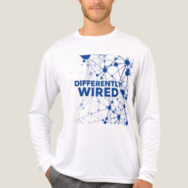 Camiseta Triblenda Differently Wired – Autism Awareness Month Blue 