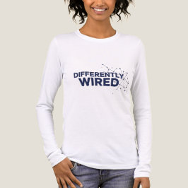 Camiseta Triblenda Differently Wired – Autism Awareness Month Blue 