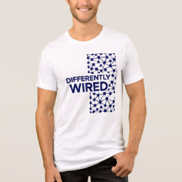 Camiseta Triblenda Differently Wired – Autism Awareness Month Blue