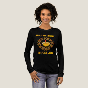 Camiseta Triblenda Difunde Luz, Comparte Alegría.