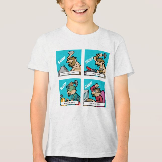 Camiseta Triblenda Digital Evolution 2 (Anverso)