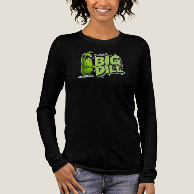 Camiseta Triblenda Dill Pickles Lovers Gift - Divertidos diseños de P (Anverso)