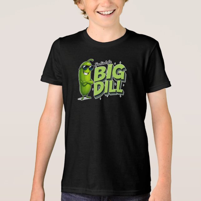 Camiseta Triblenda Dill Pickles Lovers Gift - Divertidos diseños de P (Anverso)