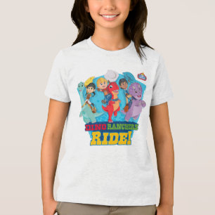 Camiseta Triblenda Dino Ranch ¡El paseo de los Ranchers!