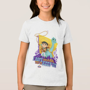 Camiseta Triblenda Dino Ranch   Min. y Clover