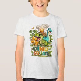 Camiseta Triblenda Dino Squad Volcán
