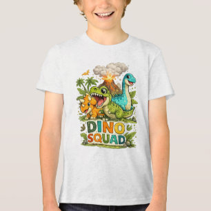 Camiseta Triblenda Dino Squad Volcán