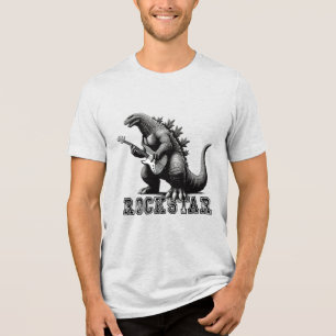 Camiseta Triblenda Dinosaurio de dragón de Rockstar