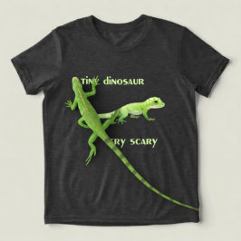 Camiseta Triblenda Dinosaurio pequeño, muy asustado