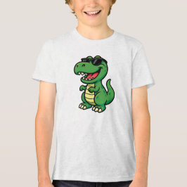 Camiseta Triblenda Dinosaurio safari con matices Guay