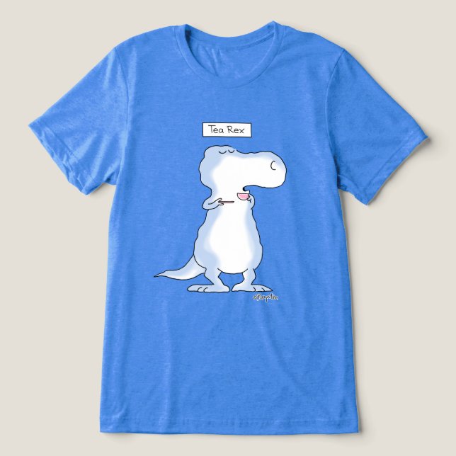 Camiseta Triblenda dinosaurio TEA REX de Boynton (Diseño delantero )