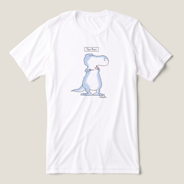 Camiseta Triblenda dinosaurio TEA REX de Boynton (Diseño delantero )