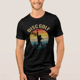 Camiseta Triblenda Disco de Golf Divertido – Bigfoot Antiguo