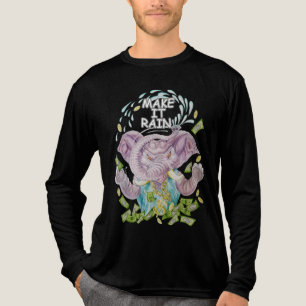Camiseta Triblenda Diseñado para hombres Make It Rain