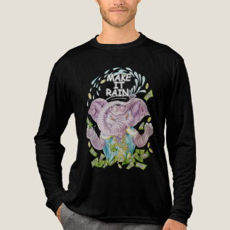 Camiseta Triblenda Diseñado para hombres Make It Rain