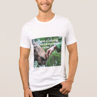 Camiseta Triblenda Diseñando una vida Motivación para amantes de caba