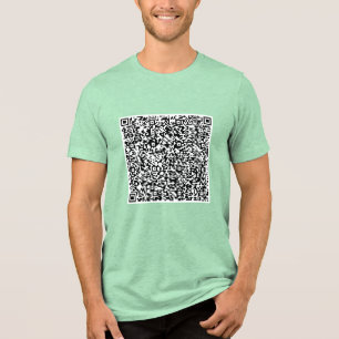 Camiseta Triblenda Diseñar tu propio Personalizado Código QR Explorar