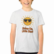 Diseño Adorable de Sol y Estrella Brillante