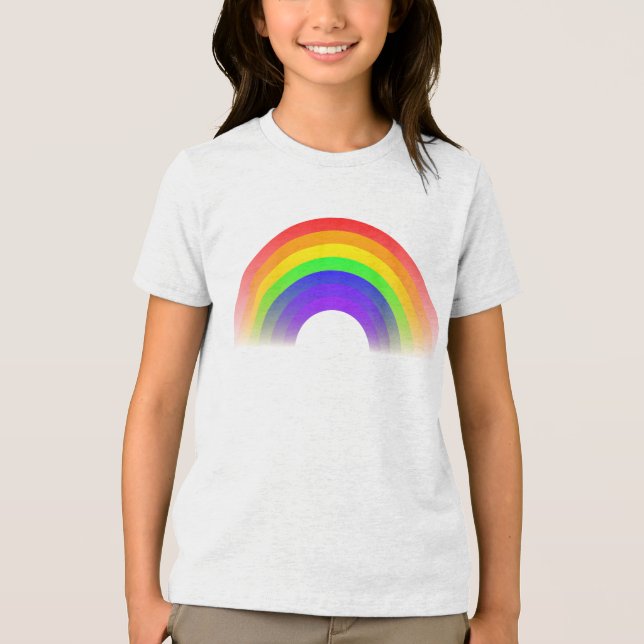 Camiseta Triblenda Diseño arcoiris 24967 (Anverso)