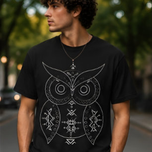 Camiseta Triblenda diseño artístico simple
